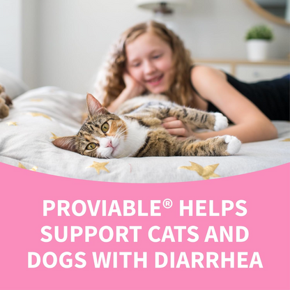 Proviable™ Dog & Cat Probiotics with Prebiotics – 80 Capsules